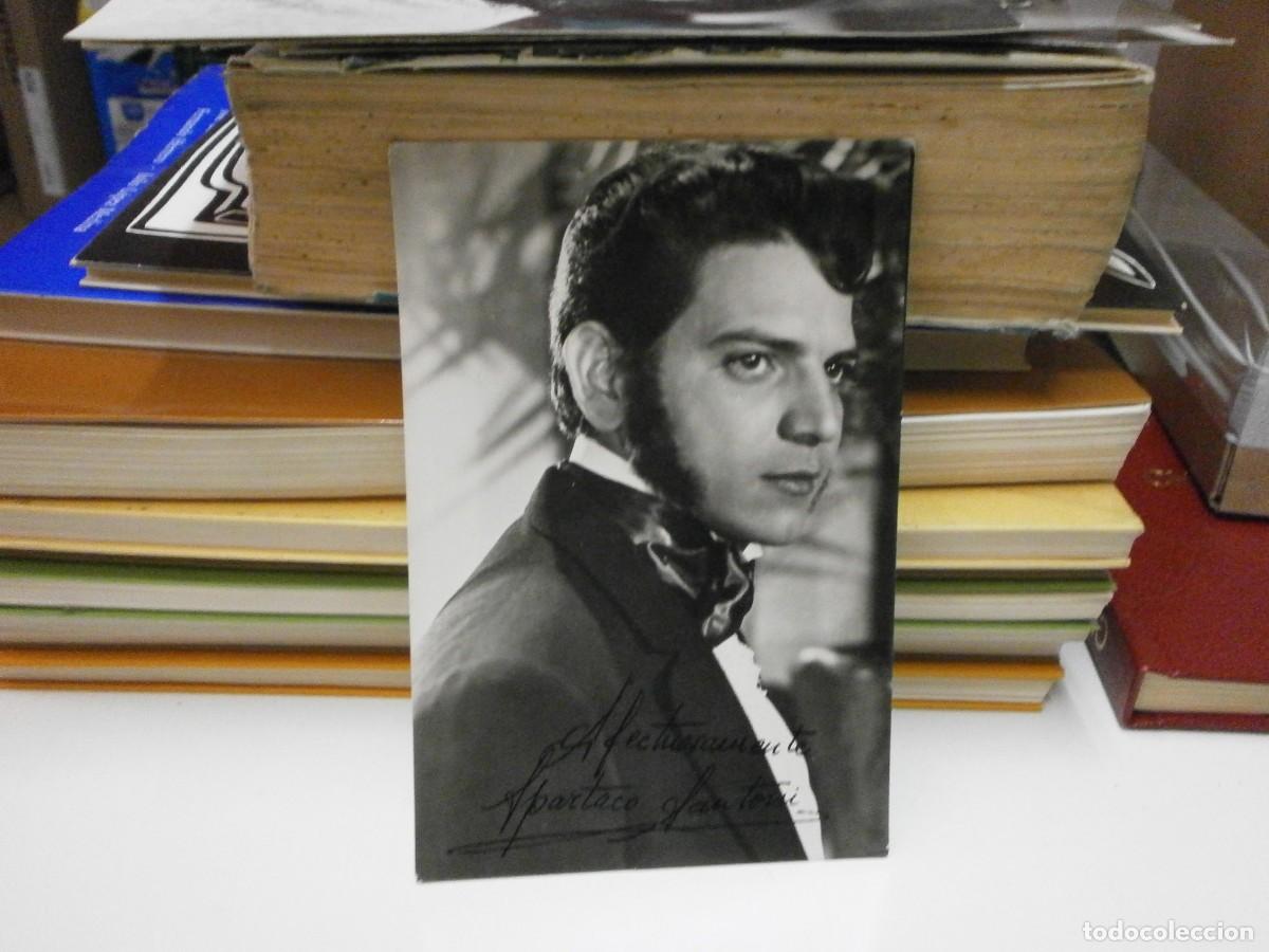 Cine: autografo original espartaco santoni - Foto 1