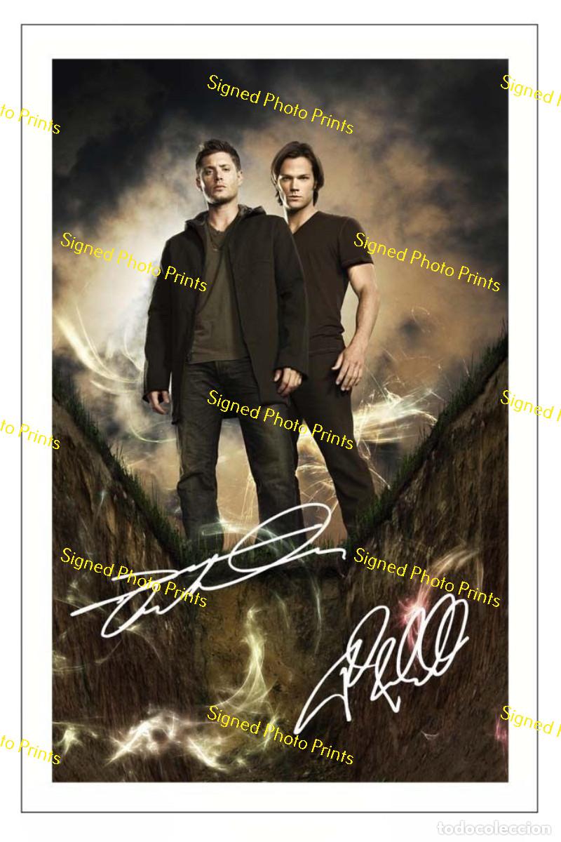 Cine: JENSEN ACKLES & JARED PADALECKI &rdquo;SUPERNATURAL&rdquo; - FOTO FIRMADA - FIRMA IMPRESA - ENV&Iacute;O GRATIS