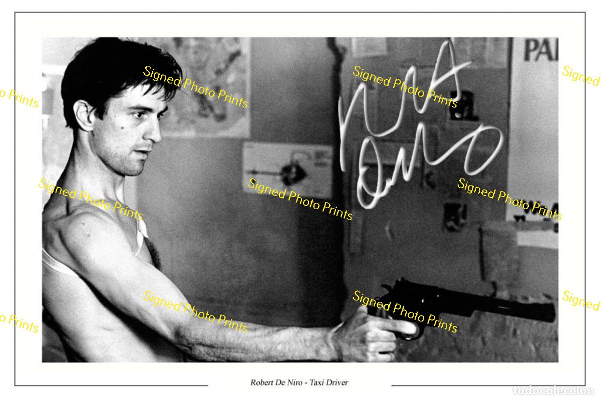 robert de niro ”taxi driver” - foto firmada - f - Compra venta en  todocoleccion