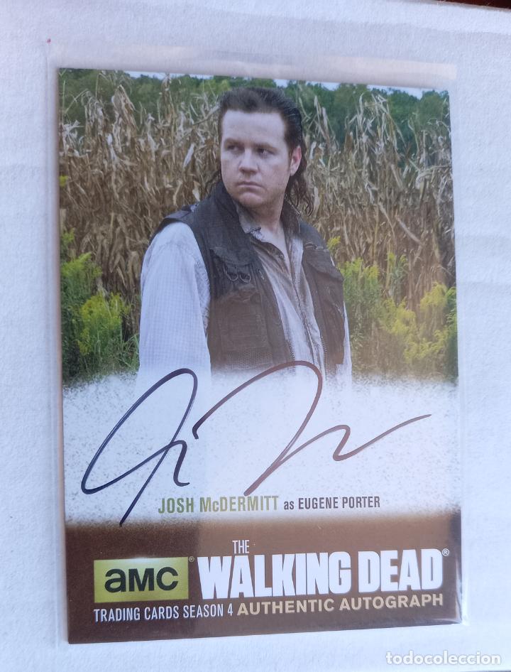 Cine: AUT&Oacute;GRAFO JOSH MCDERMITT - EUGENE - THE WALKING DEAD - Foto 1