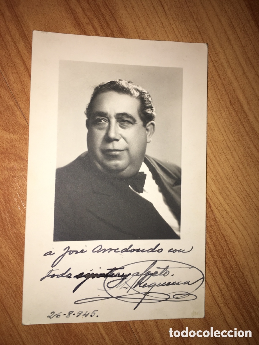 Cine: Manuel Requena - Autografo - Foto 1