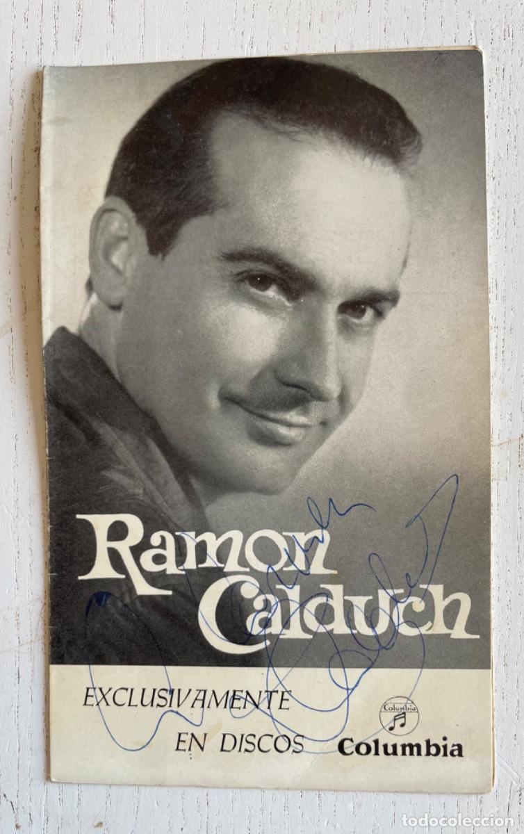 Cine: Autografo Ramon Calduch - Foto 1