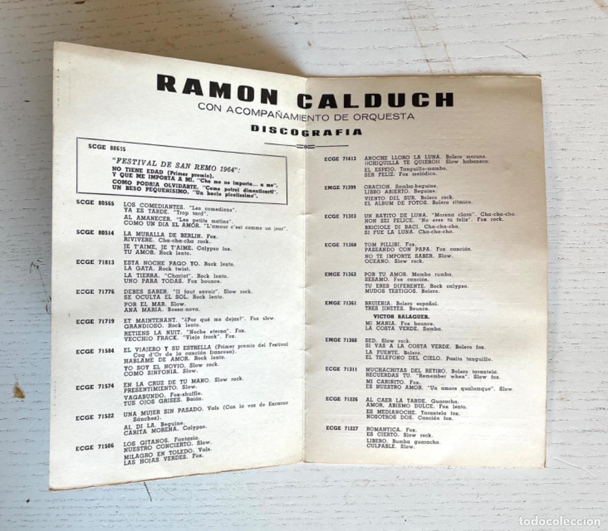 Cine: Autografo Ramon Calduch - Foto 2
