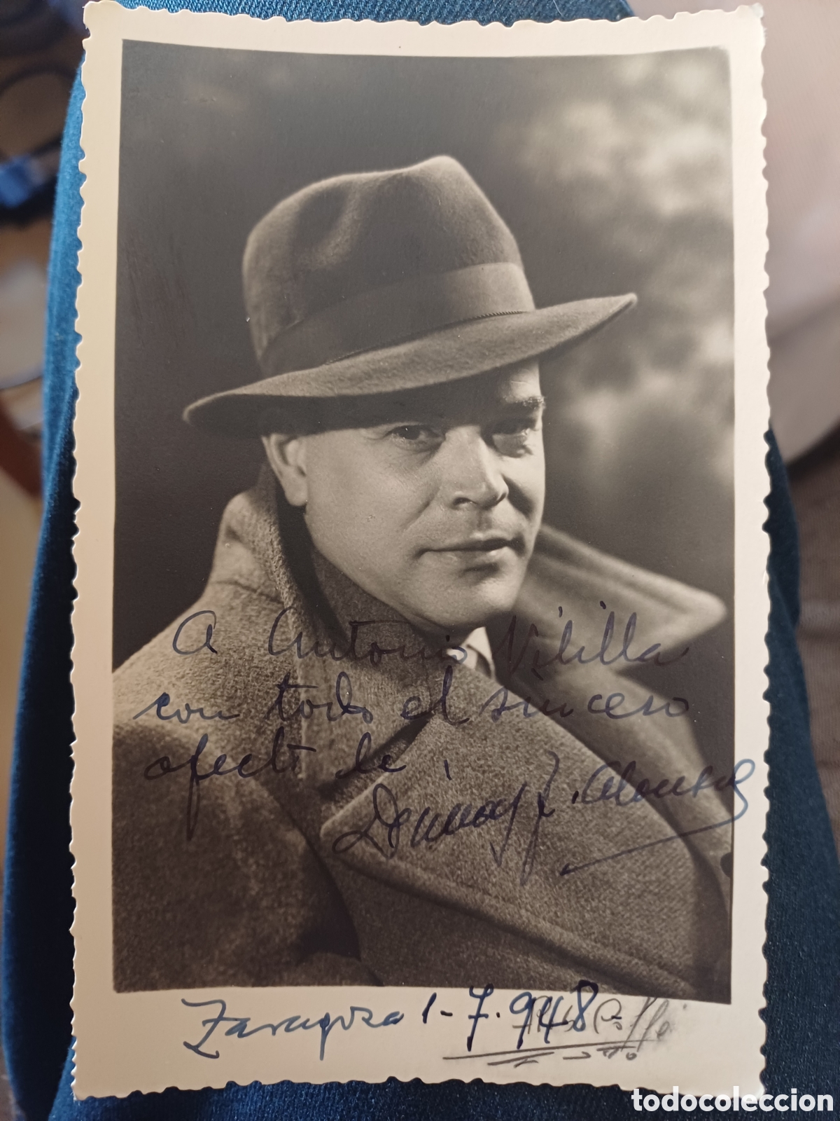 Cine: Fotograf&iacute;a actor firmada - Foto 1