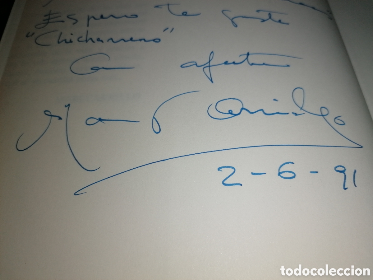 Cine: Dedicatoria aut&oacute;grafa Maria Carrillo - Foto 1