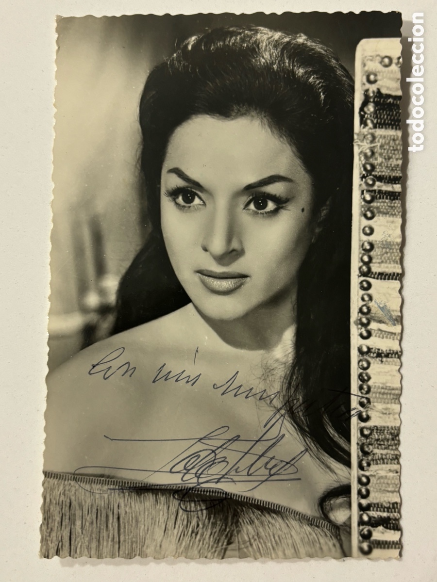 Cine: Foto original con aut&oacute;grafo de Lola Flores M
