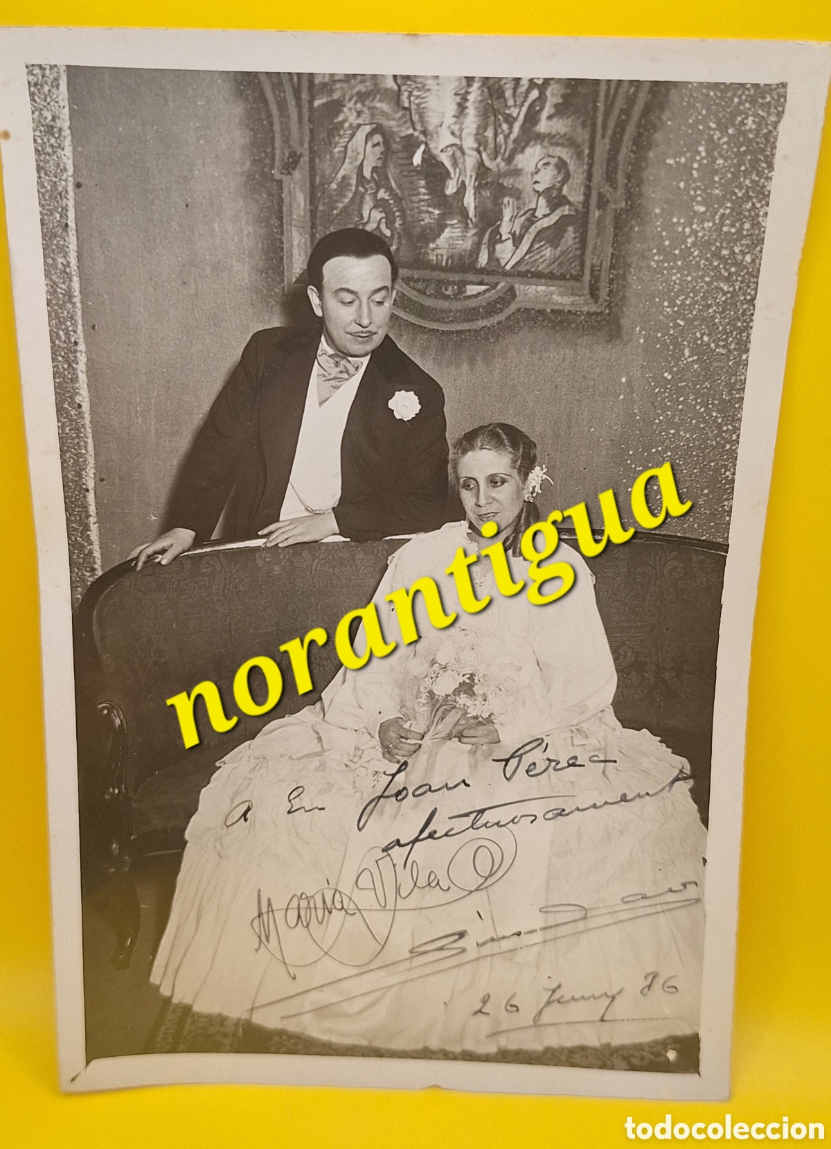 Cinema: Fotograf&iacute;a Firmada Pius Dav&iacute; (1891-1956) - Mar&iacute;a Vila (1897 - 1963) - Actores - Barcelona -