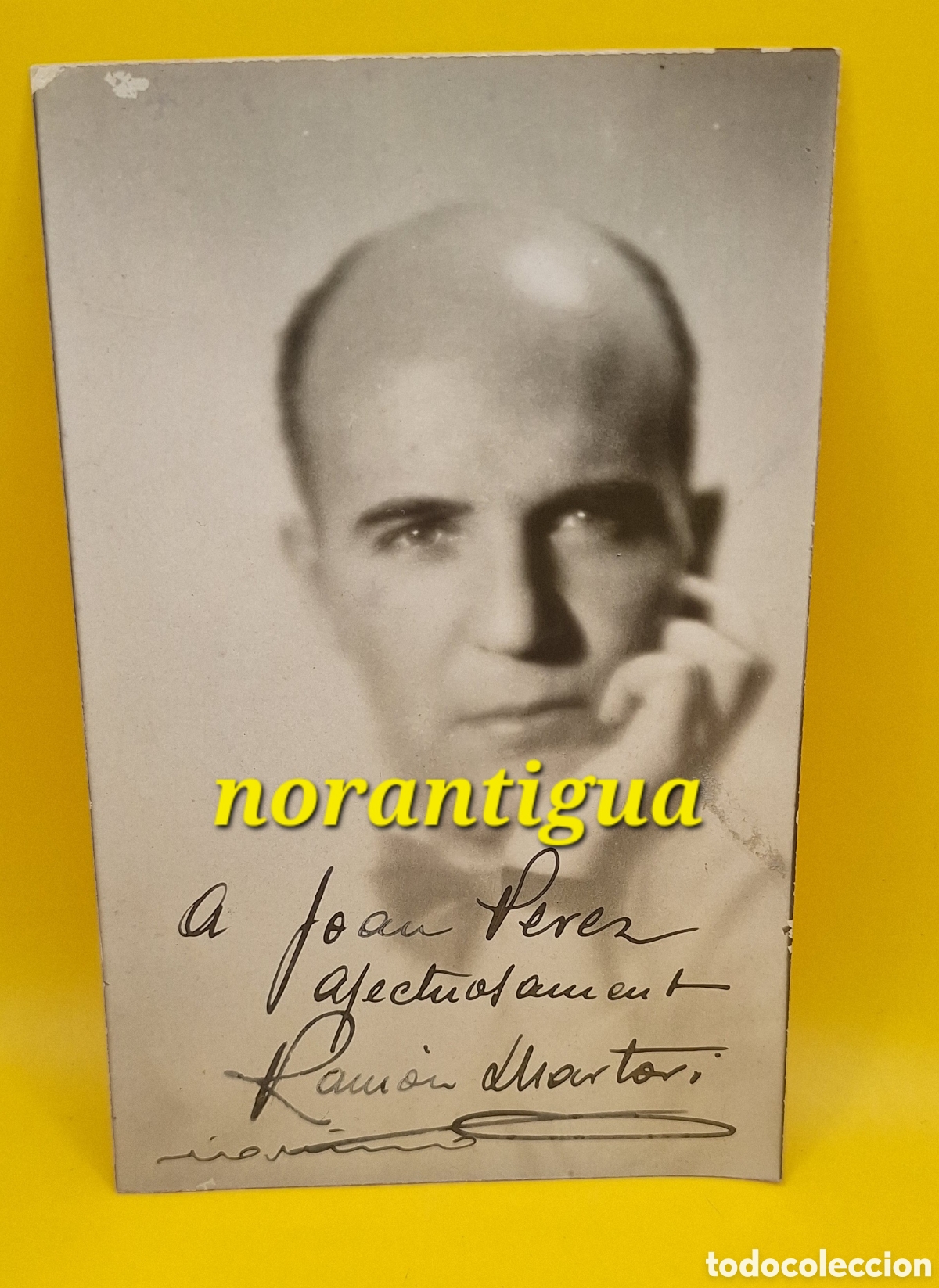 Cinema: Fotograf&iacute;a Firmada Ram&oacute;n Martor&iacute; - Actor - Barcelona 1893 - 1971