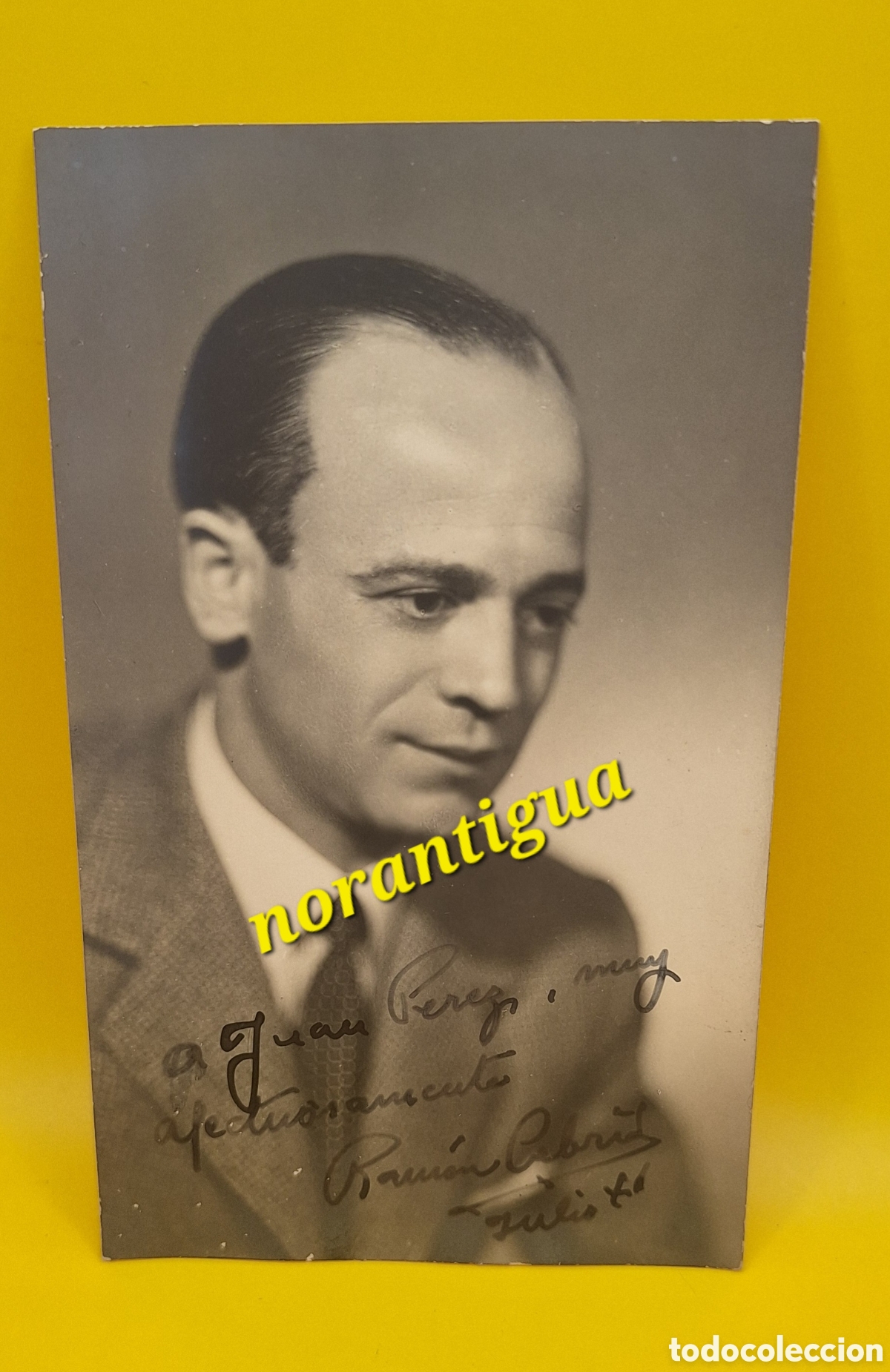 Cinema: Fotograf&iacute;a Firmada Ram&oacute;n Cebrian - Actor -