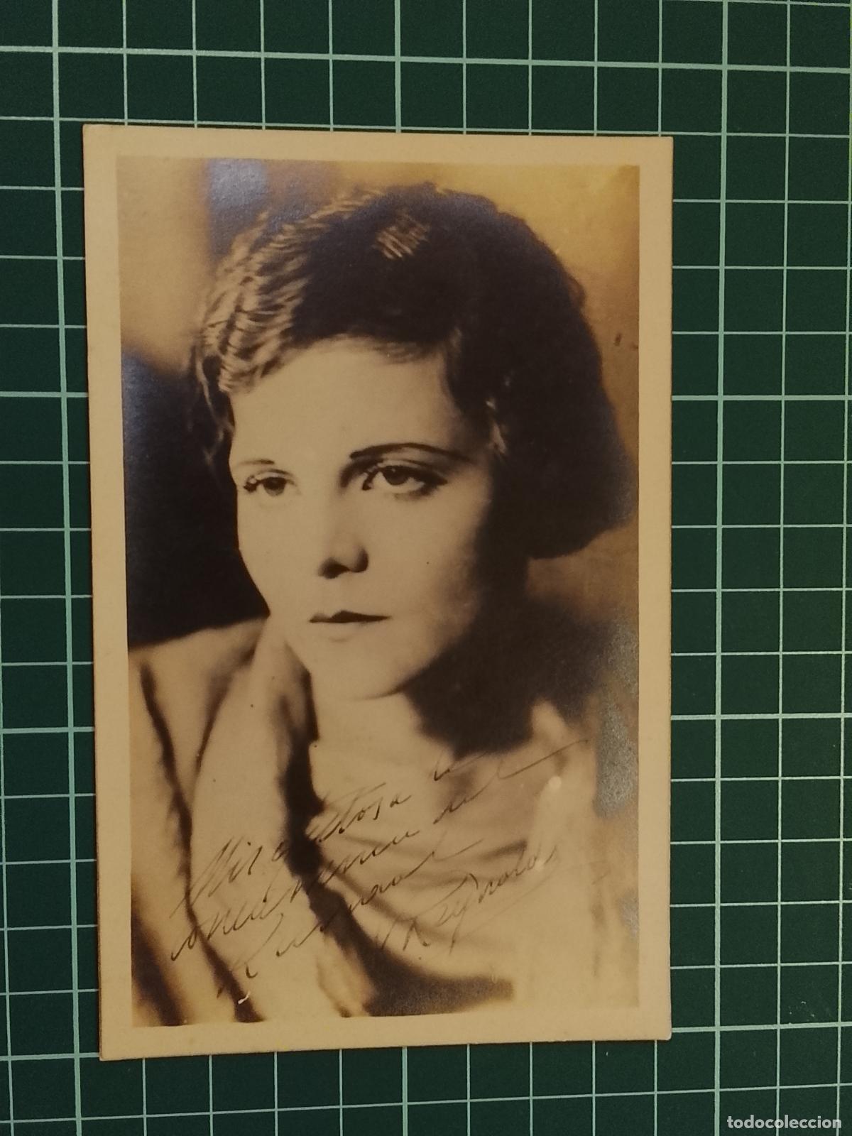 Cine: VERA REYNOLDS - AUTOGRAFO IMPRESO - FOTOGRAFICA - POSTAL ANTIGUA DE CINE (115.985)