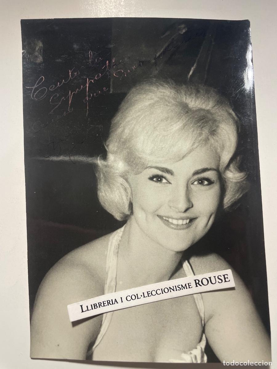 Cine: AUTOGRAFOS - JUDY O'DAY - ACTRIZ PIN -UP ANTIGUA FOTOGRAFIA CON DEDICATORIA AUTOGRAFA