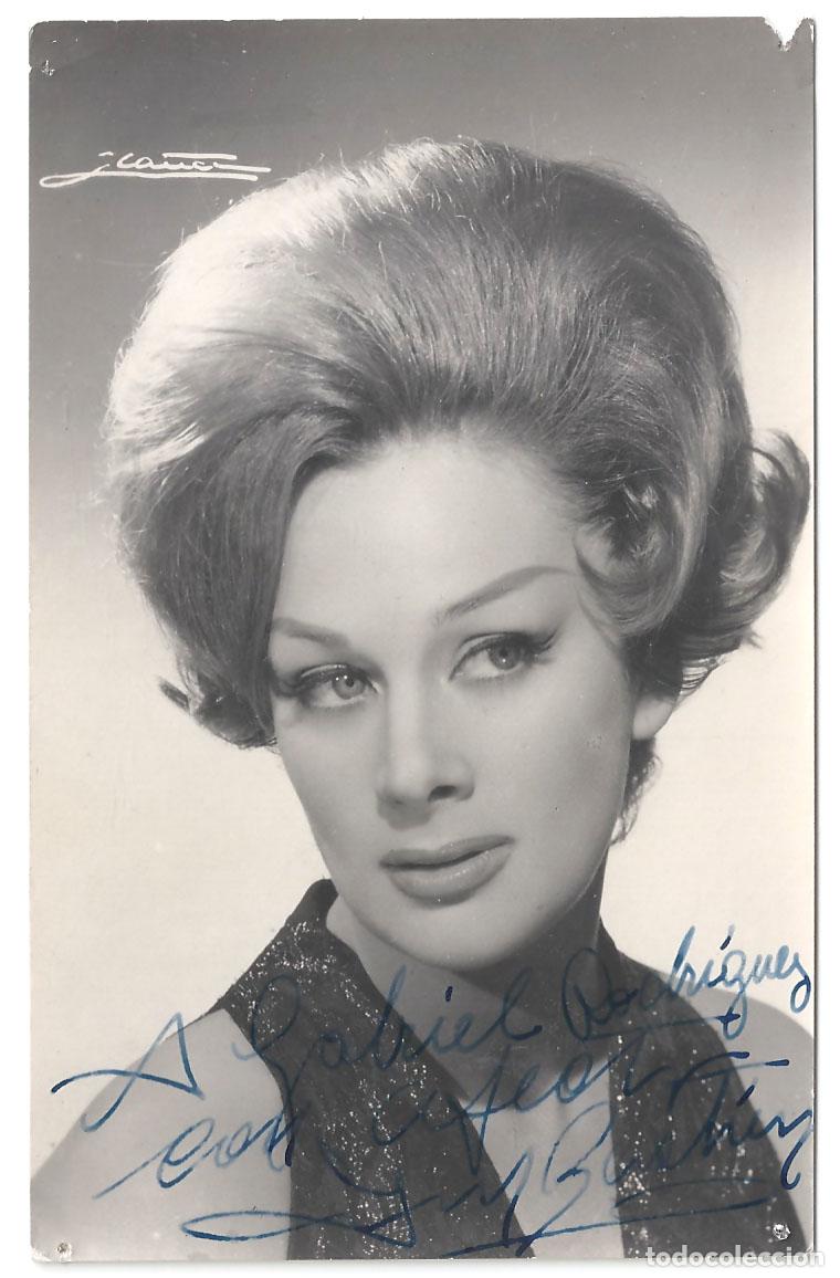 Kino: F37610 YVONNE BASTIEN AUTOGRAFO FOTO DE EPOCA