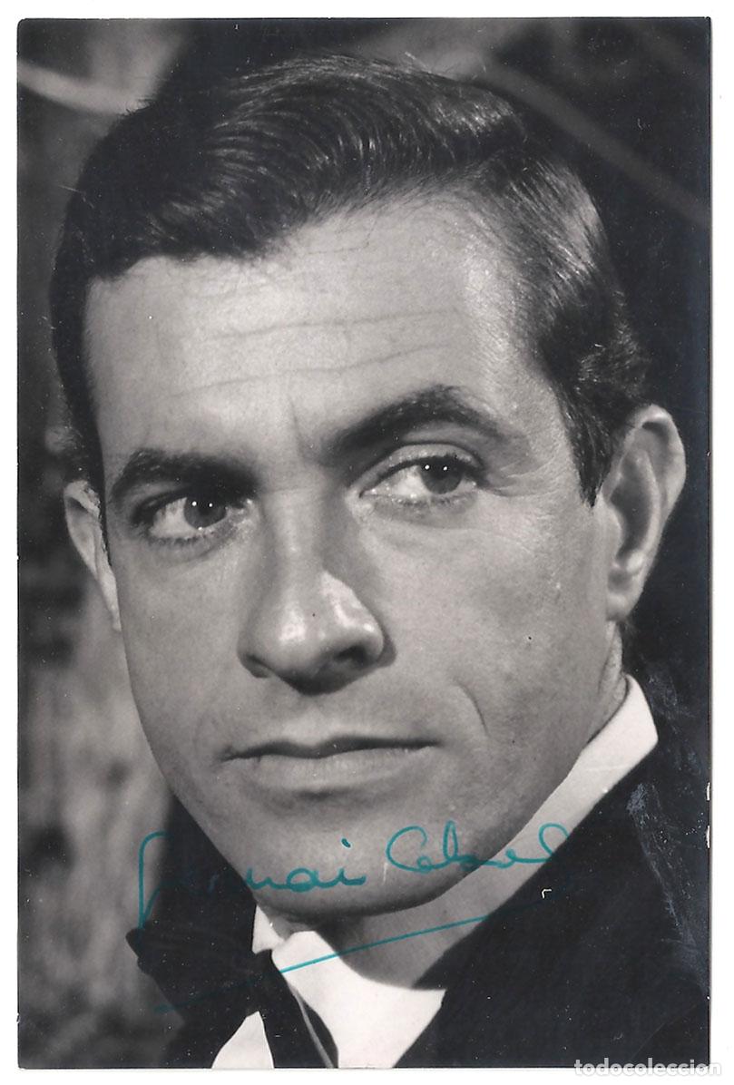Cine: F37637 GERMAN COBOS AUTOGRAFO FOTO B/N ORIGINAL ESPA&Ntilde;OLA