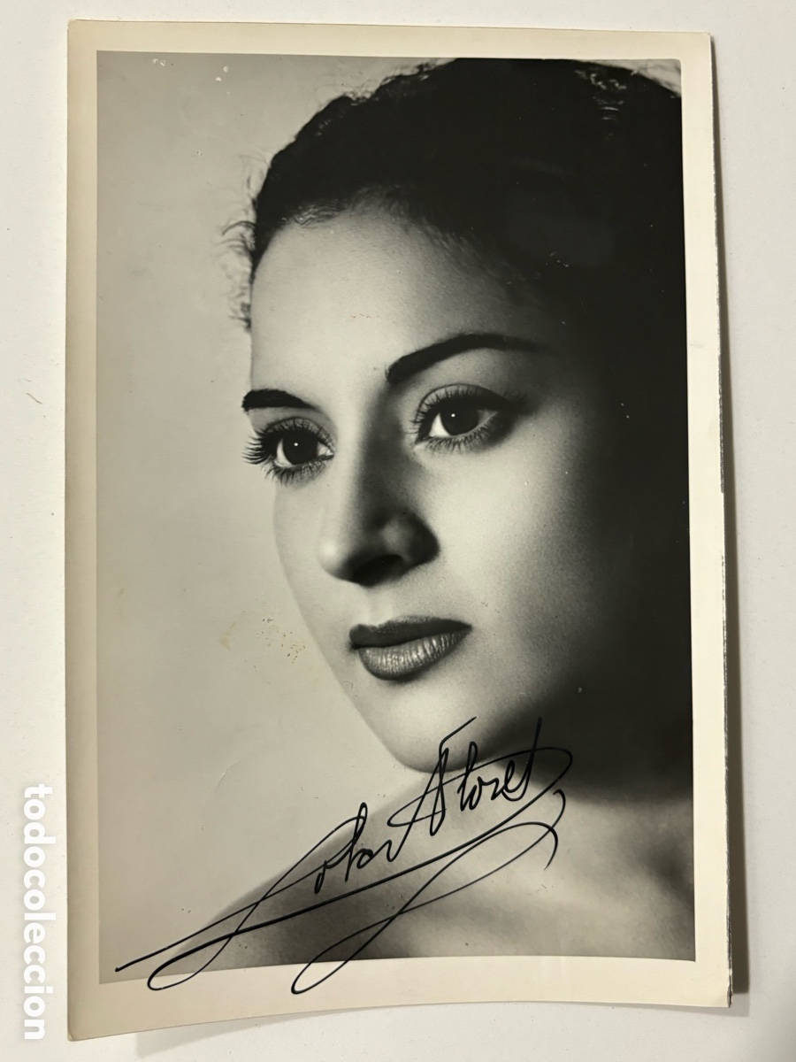 Cine: Foto original con aut&oacute;grafo de Lola Flores M