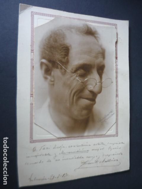 Cine: JUANITO MARTINEZ ACTOR FOTOGRAFIA CON AUTOGRAFO 19 X 27 CM DERREY