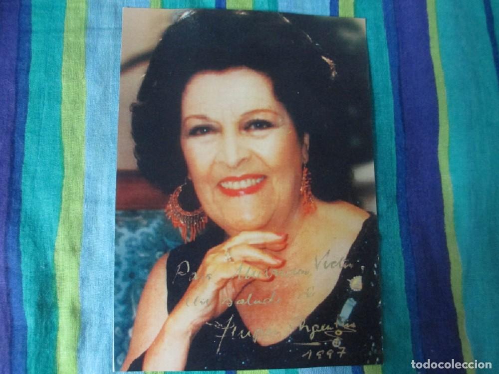 Cine: Foto de Imperio Argentina firmada