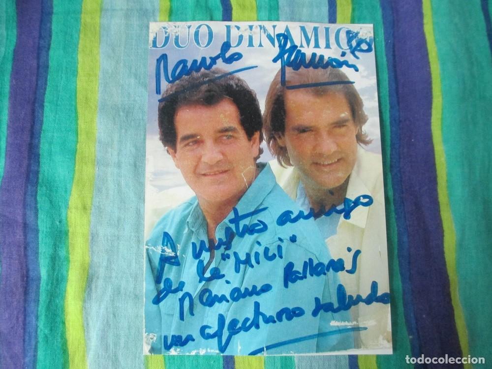 Cine: Foto del Duo Dinamico con su autografo
