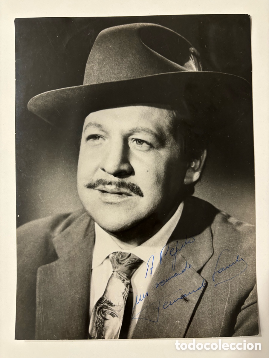 Cinema: Foto original con aut&oacute;grafo del actor Fernando Sancho L