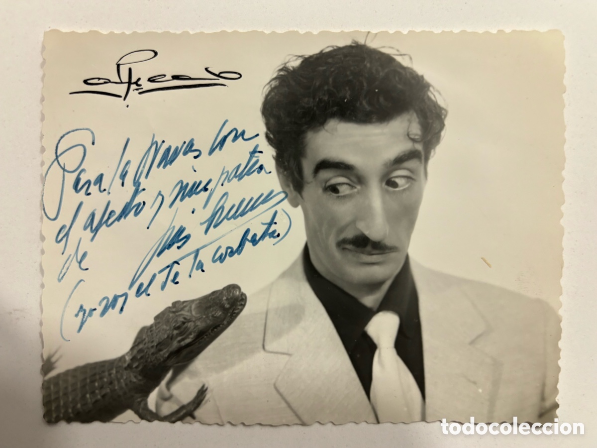 Cinema: Foto original con aut&oacute;grafo de Luis cuenca L