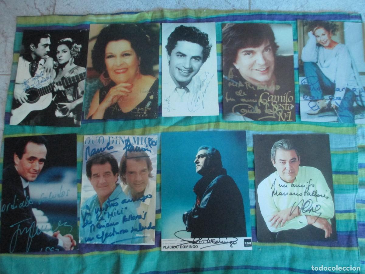 Cinema: Lote de autografos de famosos (impresiones de los originales)