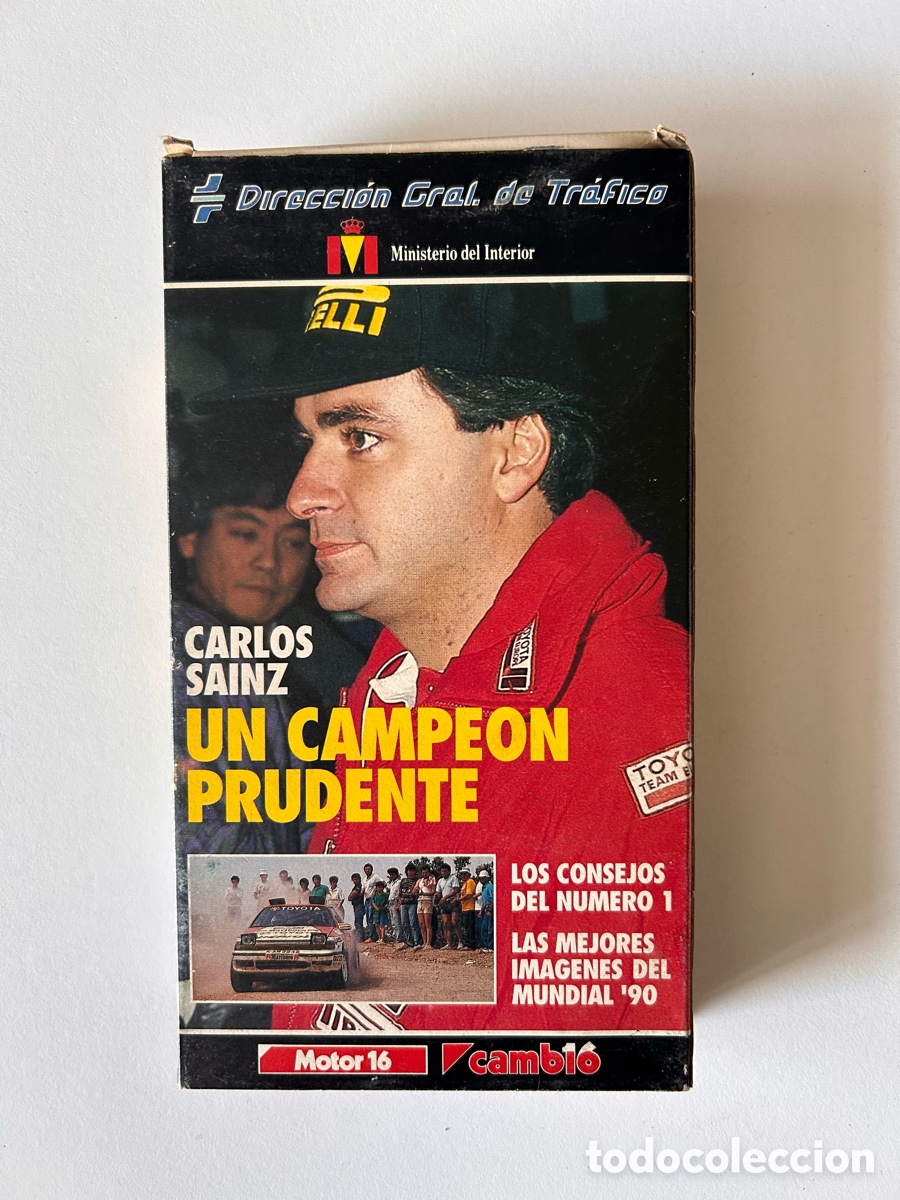 Cine: VHS Carlos Sainz: Un Campe&oacute;n Prudente