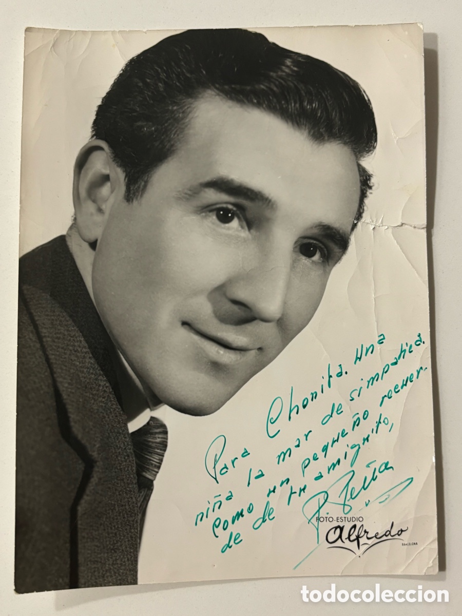Cine: Foto original del actor de teatro y Revista Pedro Pe&ntilde;a foto Alfredo Barcelona L