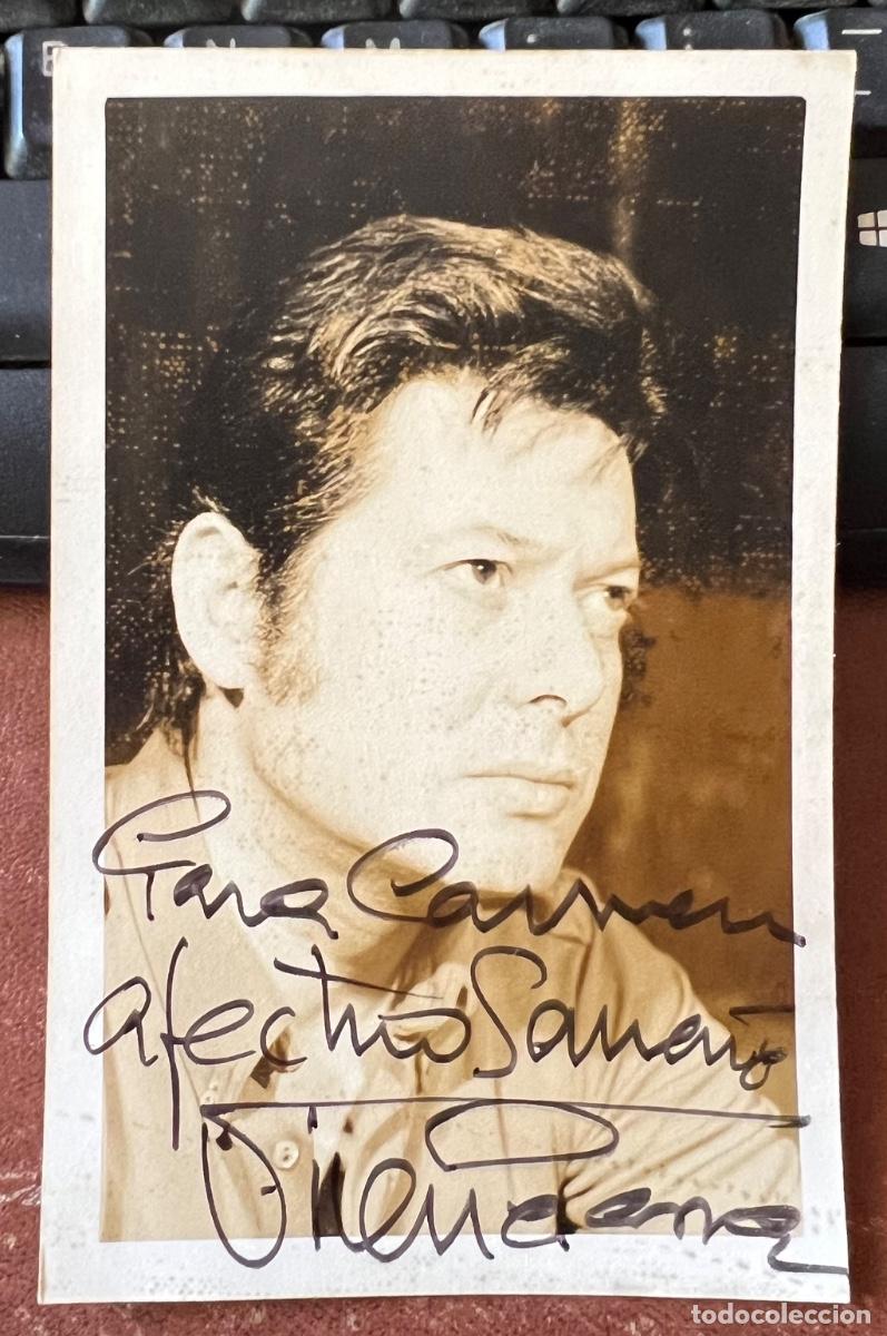 Cine: Fotograf&iacute;a del actor Vicente Parra - Con dedicatoria y aut&oacute;grafo