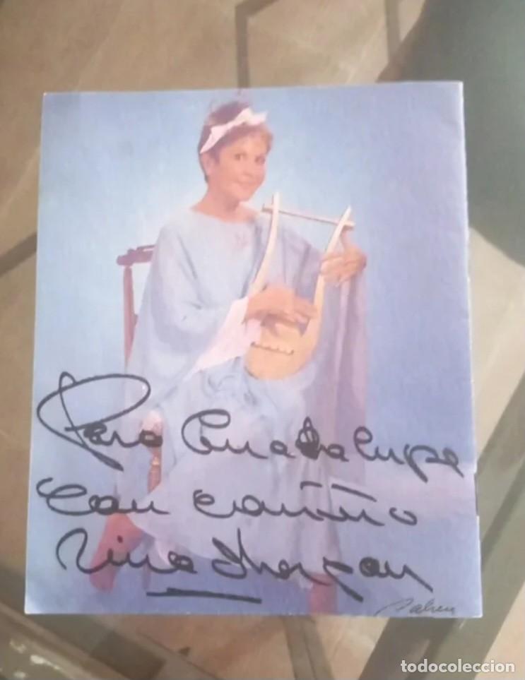 Cine: Programa con Autografo de Lina Morgan - Foto 1