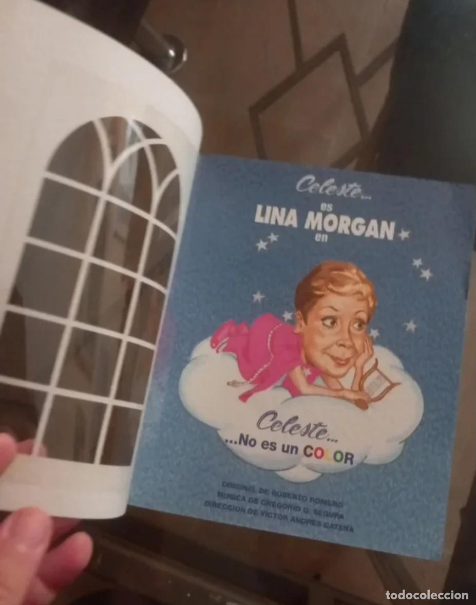 Cine: Programa con Autografo de Lina Morgan - Foto 3