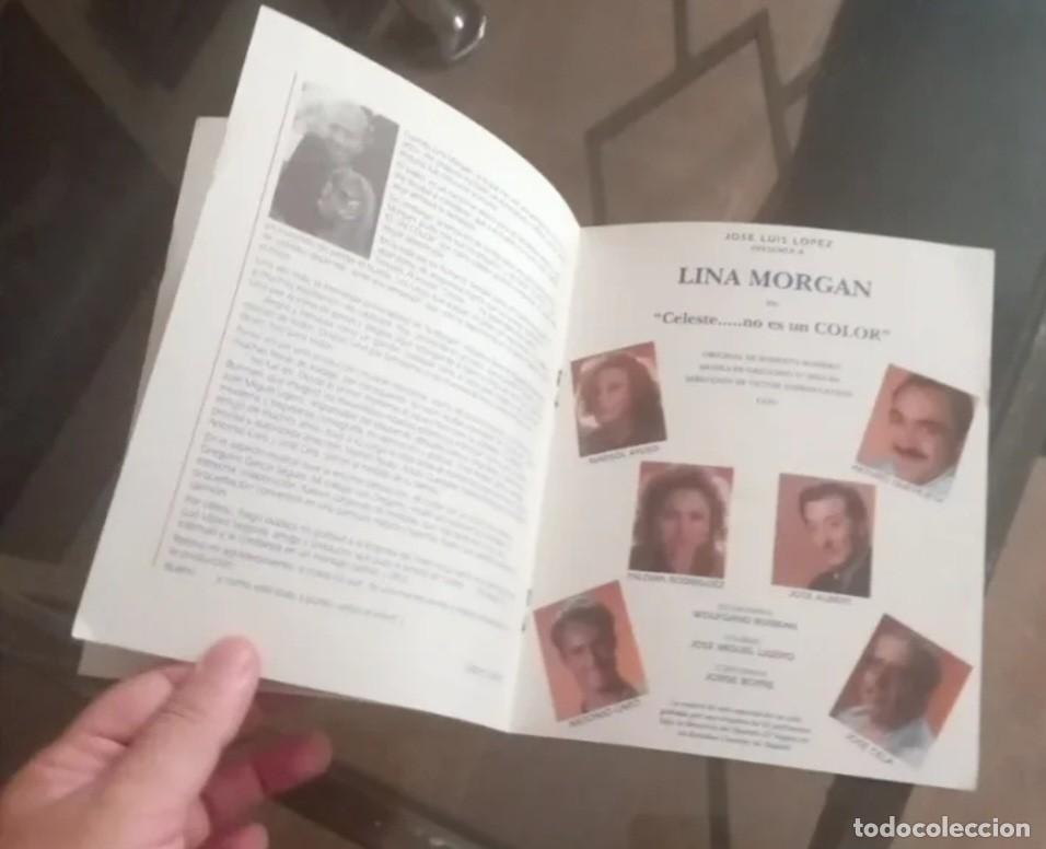 Cine: Programa con Autografo de Lina Morgan - Foto 4