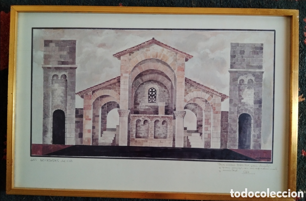 Kino: Gil Parrondo. Las Mocedades del Cid. Firmado a mano y dedicado.