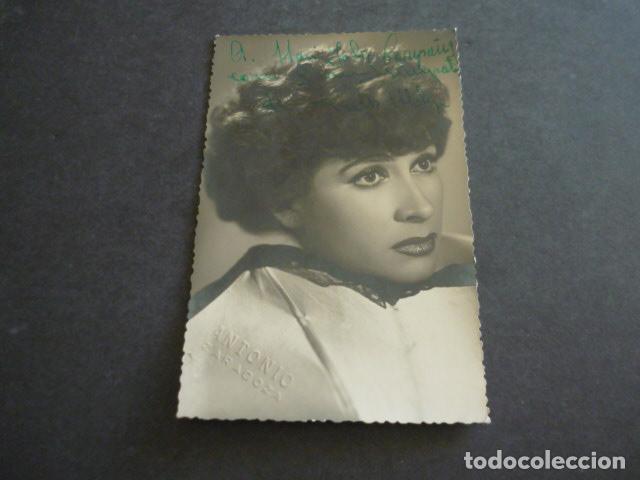 Kino: RUTH MOLLY ACTRIZ ANTIGUA FOTOGRAFIA CON FIRMA AUTOGRAFA 13 X 9 CM