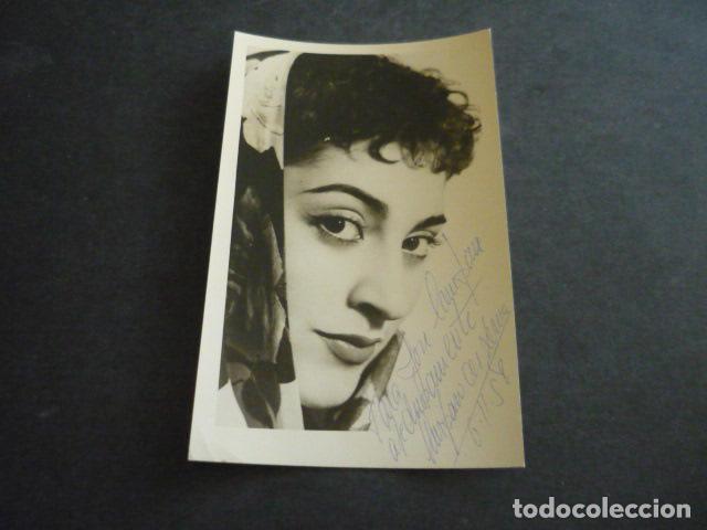 Kino: AMPARO DE LERMA ACTRIZ ANTIGUA FOTOGRAFIA CON FIRMA AUTOGRAFA 13 X 9 CM