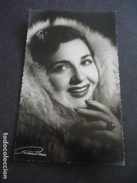 Kino: CARMEN ACTRIZ A IDENTIFICAR ANTIGUA FOTOGRAFIA CON FIRMA AUTOGRAFA 9 X 14 CM