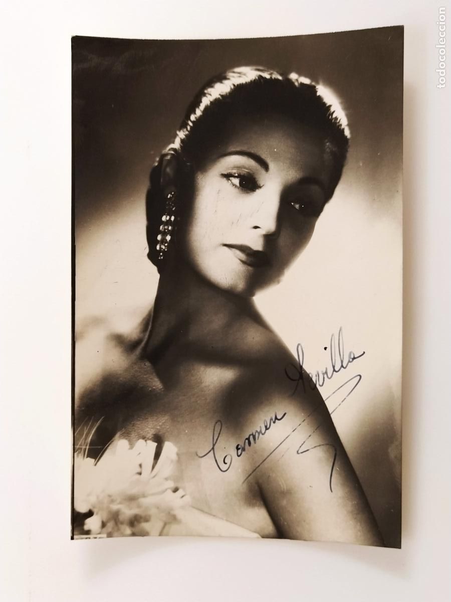 Cinema: CARMEN SEVILLA - AUTOGRAFO - CINE - (116.944)