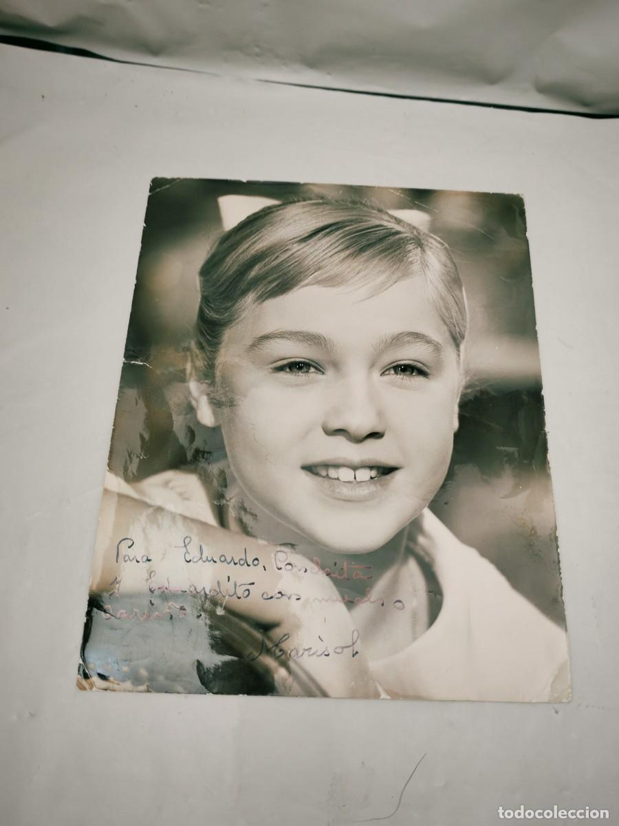 Cine: Fotograf&iacute;a firmada y dedicada por MARISOL (25x20 cms.)