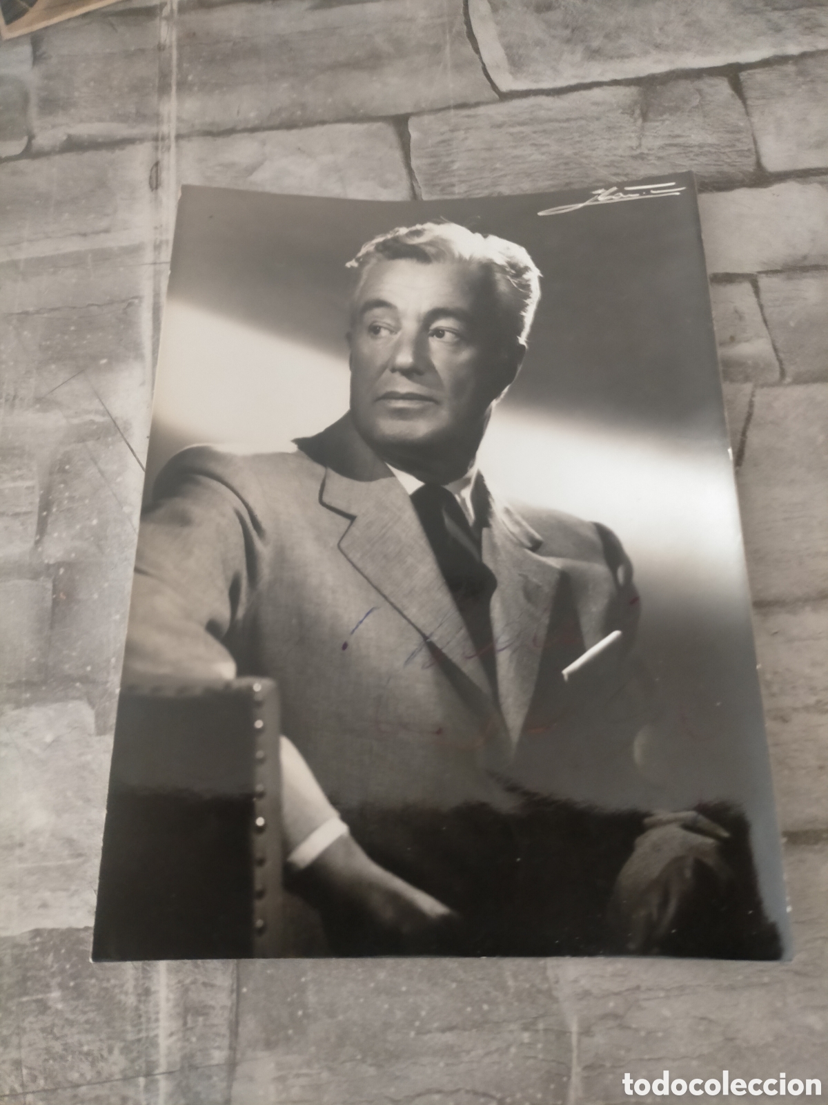 Cine: Actor vittorio de sica original aut&oacute;grafo