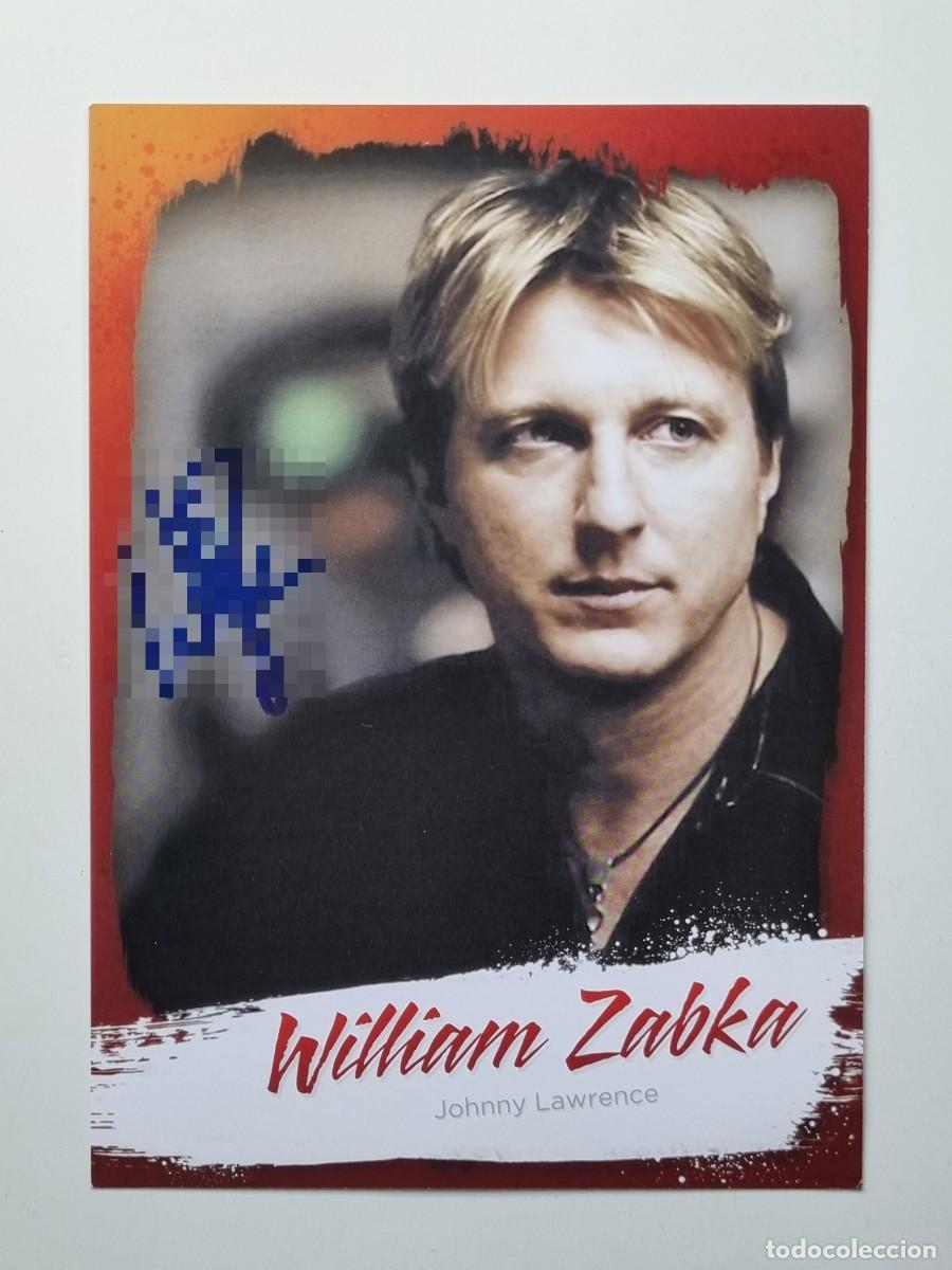 Cine: Aut&oacute;grafo del actor William Zabka (Karate Kid)