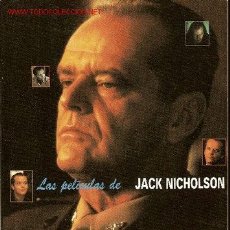 Cine: LAS PELICULAS DE JACK NICHOLSON . Lote 24828953