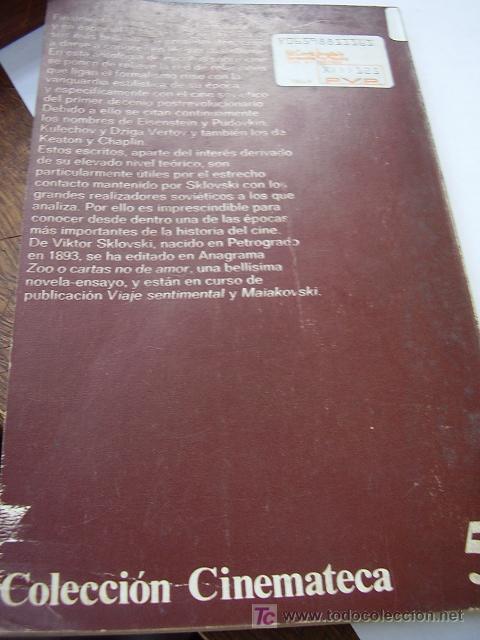 Cine: Cine y Lenguaje   Viktor Sklovski - Foto 6