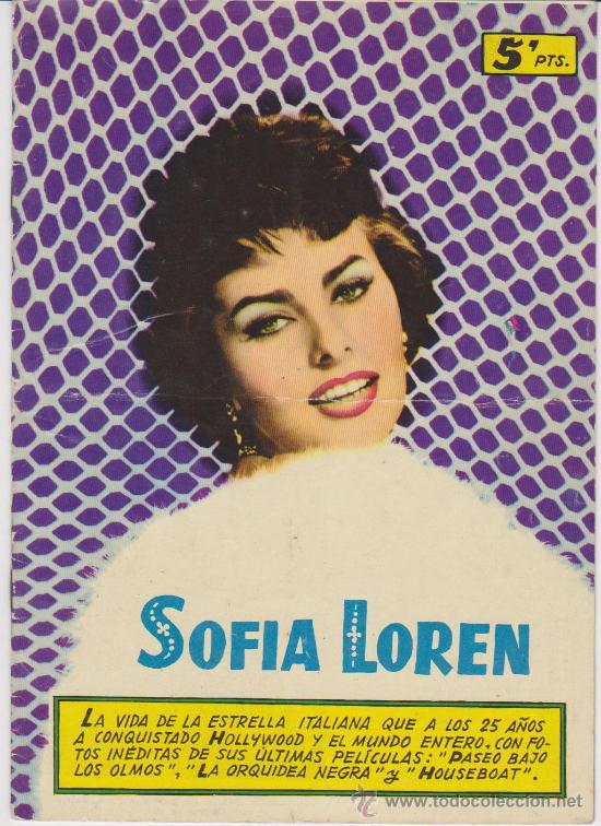 Cine: Sof&iacute;a Loren. Editorial Fher. - Foto 1
