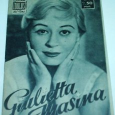 Cine: GIULIETTA WASIMA - COL.IDOLOS DEL CINE Nº 41-1958 IMPORT VER GASTOS Y ENVIOS. Lote 28944408