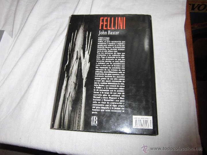 Cine: FELLINI JOHN BAXTER EDICIONES BPRIMER PLANO .-1&ordf; EDICION 1994 - Foto 7