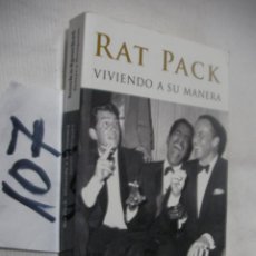 Cine: RAT PACK - VIVIENDO A SU MANERA - DEAN MARTIN,SAMMY DAVIS JR & FRANK SINATRA,. Lote 70255849