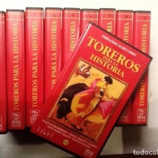 Cine: TOREROS PARA LA HISTORIA. 10 VHS NUEVOS CON PRECINTO ORIGINAL