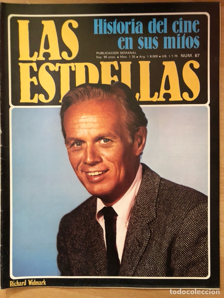 Cine: Fasc&iacute;culo de las estrellas 67 richard widmark - Foto 1