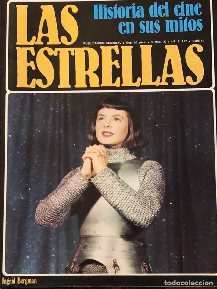 Cine: Fasc&iacute;culo de las estrellas 44 ingrid bergman - Foto 1