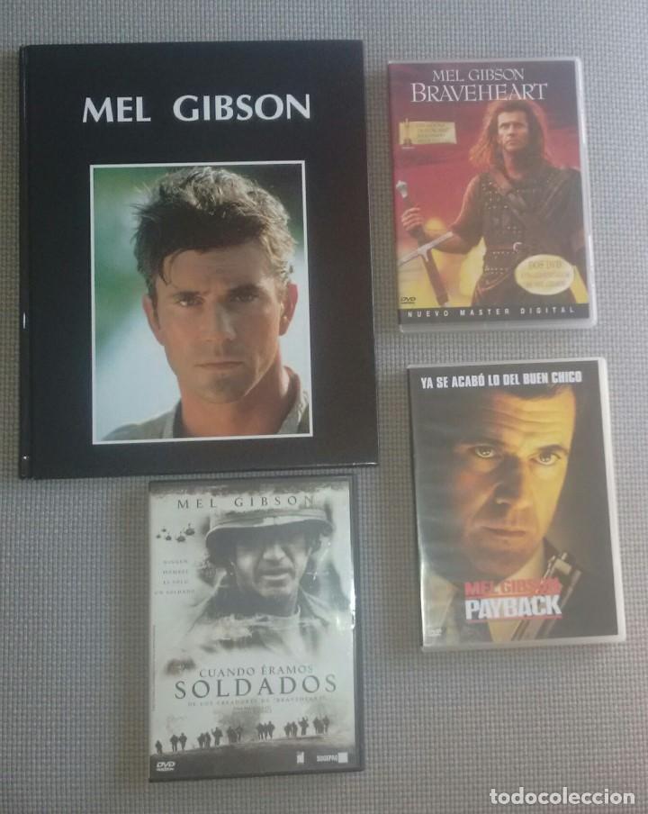 Cine: MEL GIBSON LIBRO Y DVDS CINE ACTOR. - Foto 1