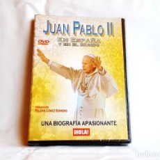 Cine: JUAN PABLO II EN ESPAÑA Y EN EL MUNDO DVD PRECINTADO AÑO 2003. Lote 286507228