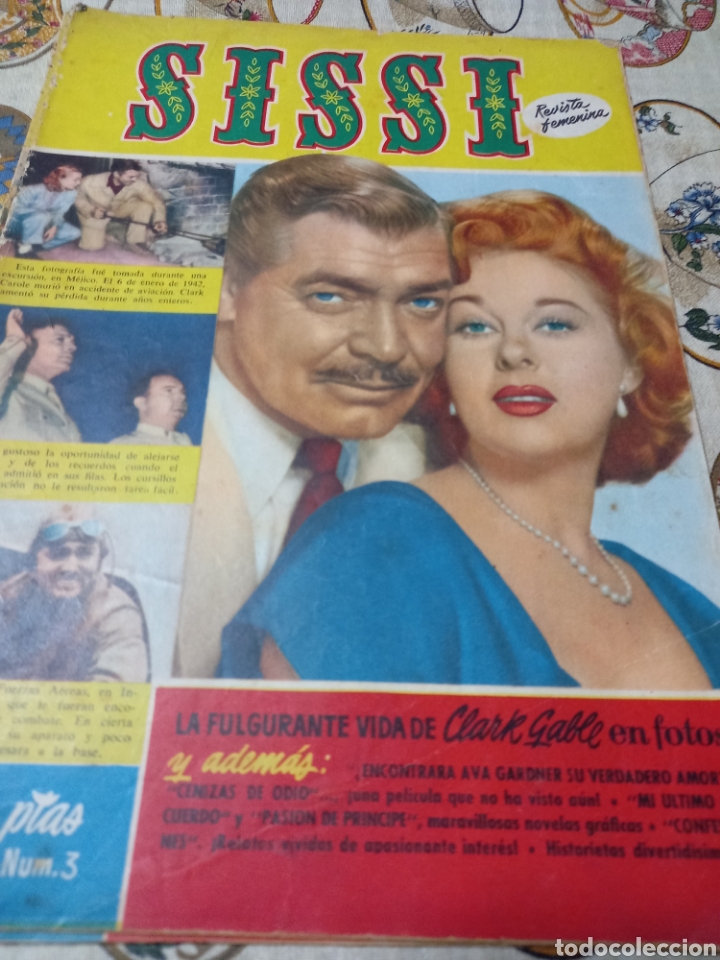 Cine: Clark gable sissi n&uacute;meros 3 . 5 . - Foto 1